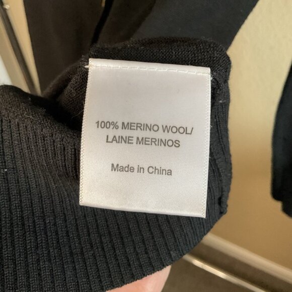 Tory Burch Womens Button Up Merino Wool Cardigan With Gold Buttons Size Small - Picture 4 of 4